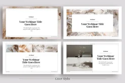Workbook & Webinar Canva templates