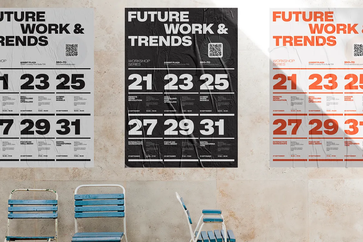 Workshop Event Program Poster