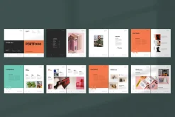 Works Portfolio Template | CANVA