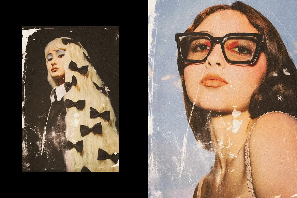 Worn Film Photo Effect