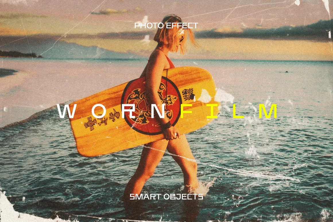 Worn Film Photo Effect