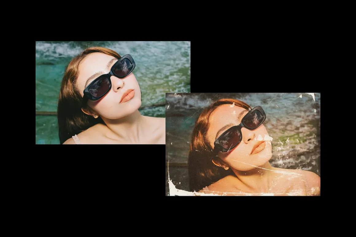 Worn Film Photo Effect