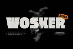 Wosker - Bold Font