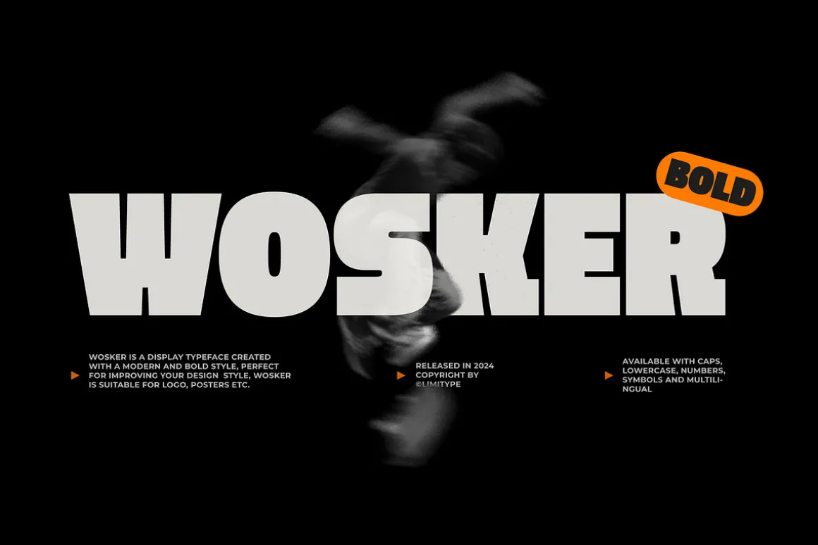 Wosker - Bold Font