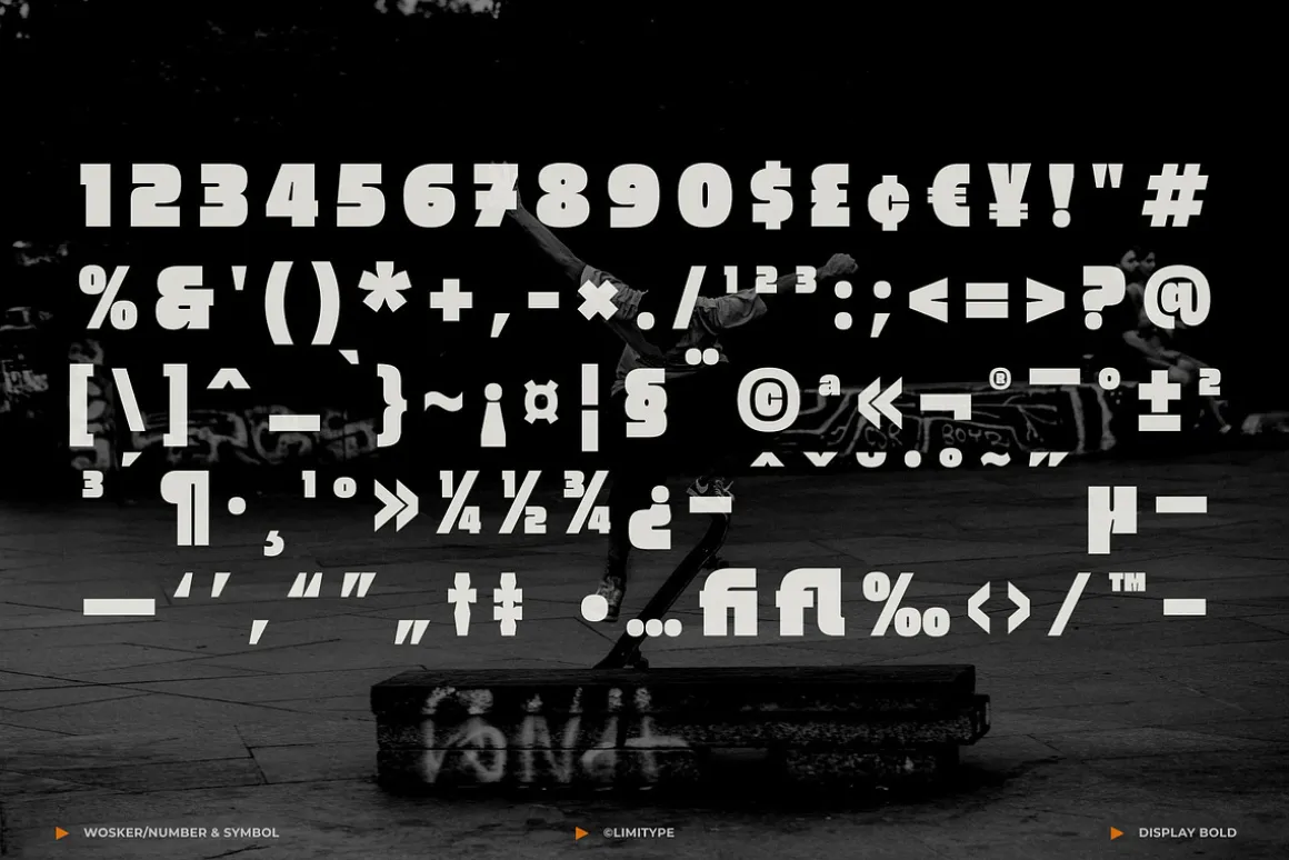 Wosker - Bold Font