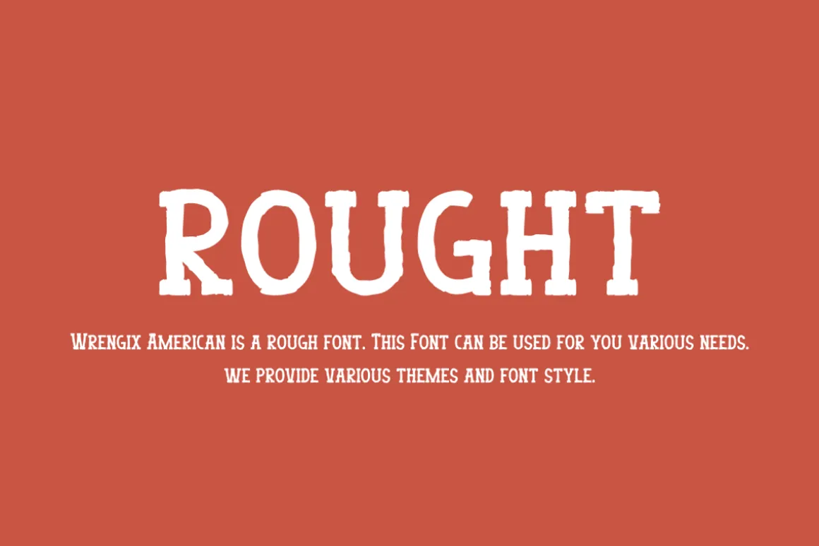 Wrengix American - Western Font
