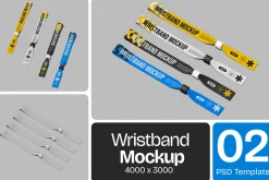 Wristband Mockup