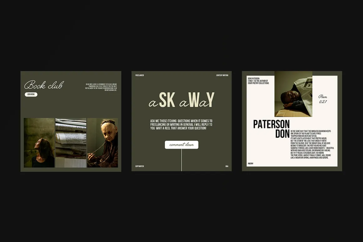 WRITERs | Social Media Pack