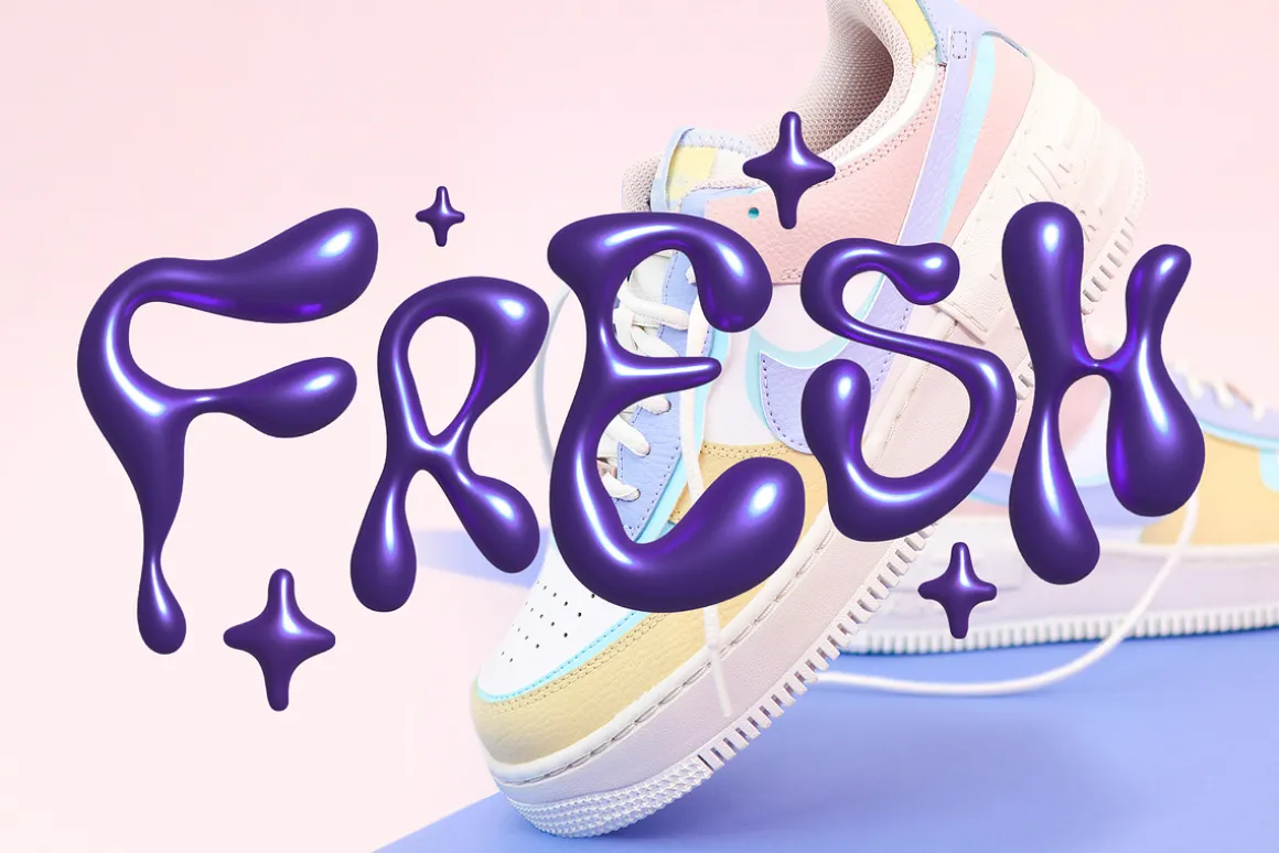Wubble SVG Font & Letterset