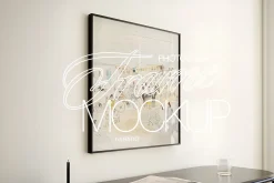 1x1 Frame Mockup for Photoshop