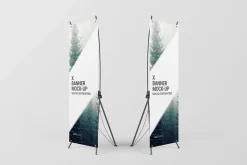 X Banner Mock-Up