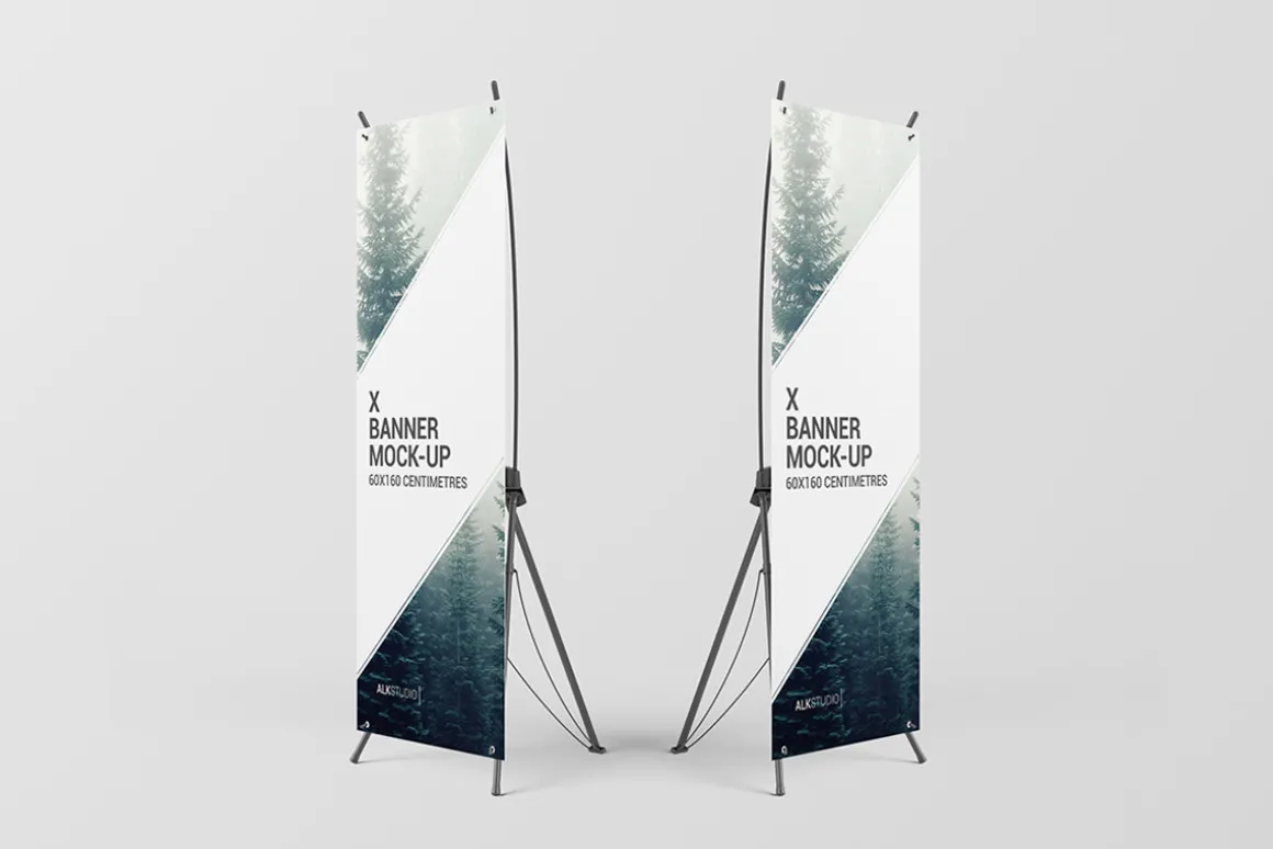 X Banner Mock-Up