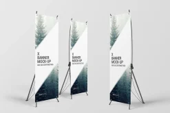 X Banner Mock-Up