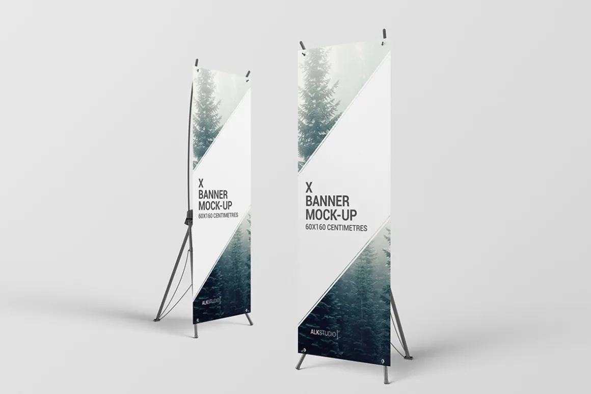 X Banner Mock-Up