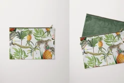 27.5x19cm Flat Canvas Pouch Mockup