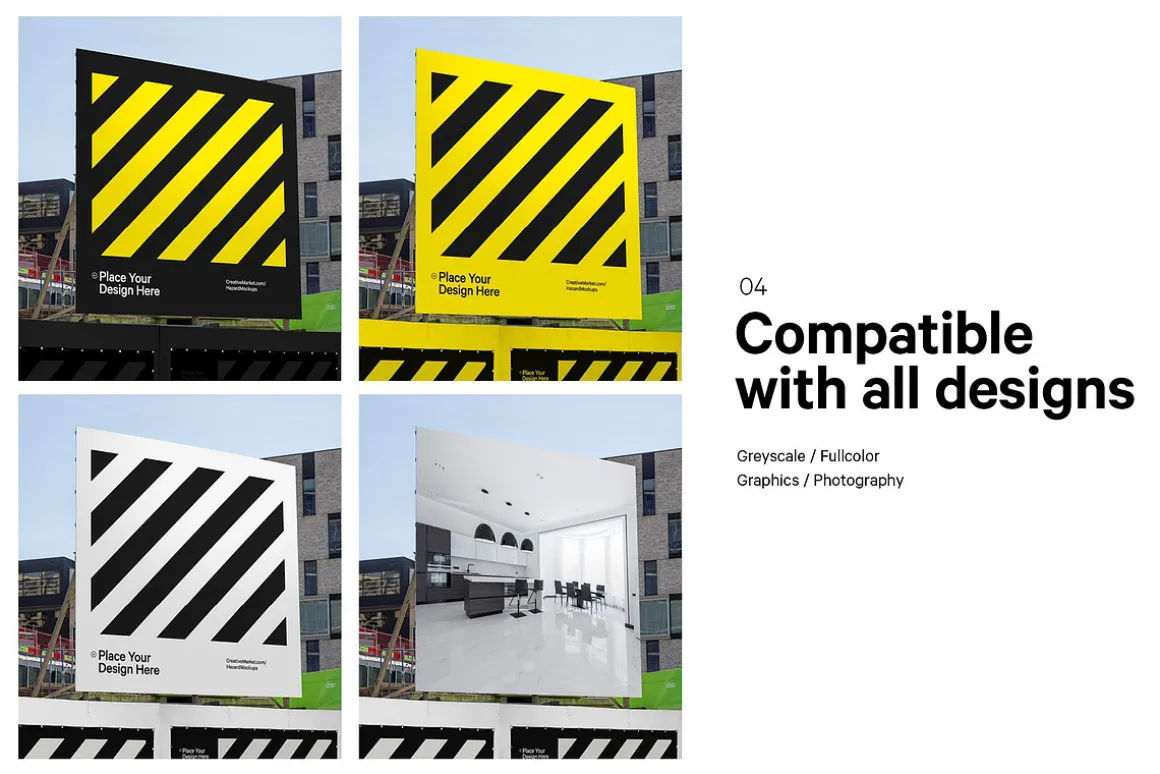 7x Construction Mockup Bundle Vol.2