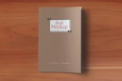 6 X 9 Inch Book Cover Mockup