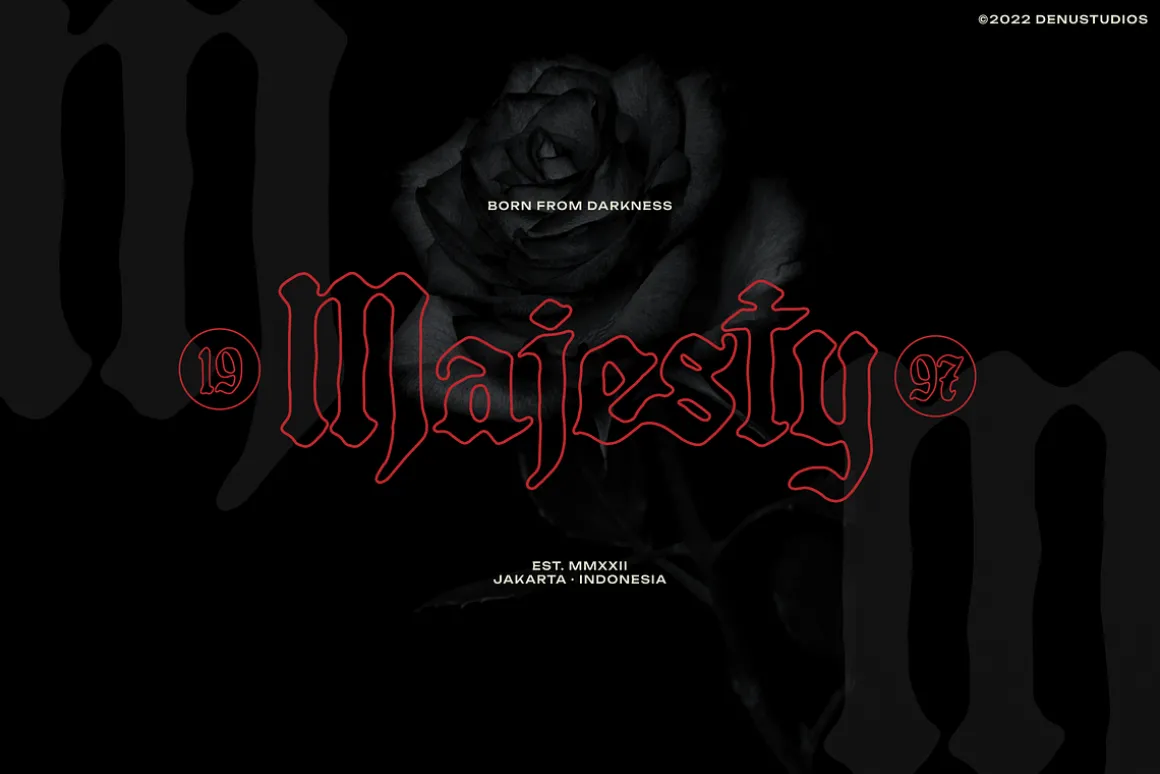 Xirstark | Blackletter Typeface