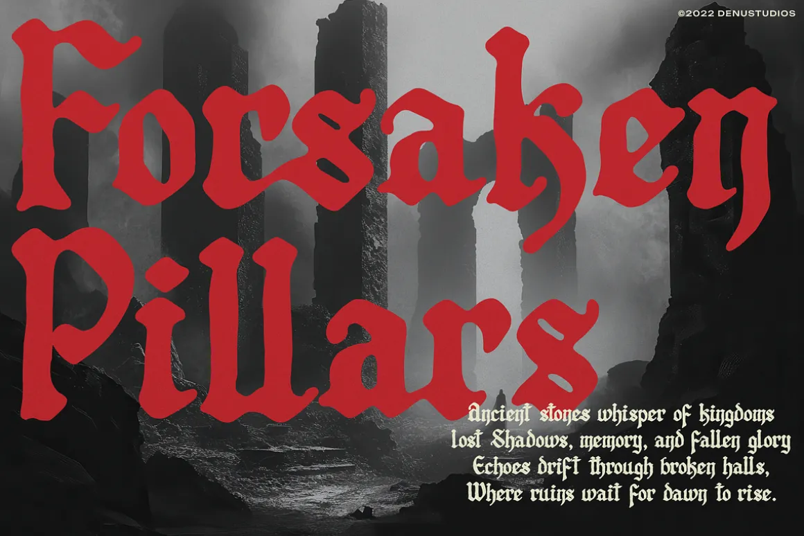 Xirstark | Blackletter Typeface