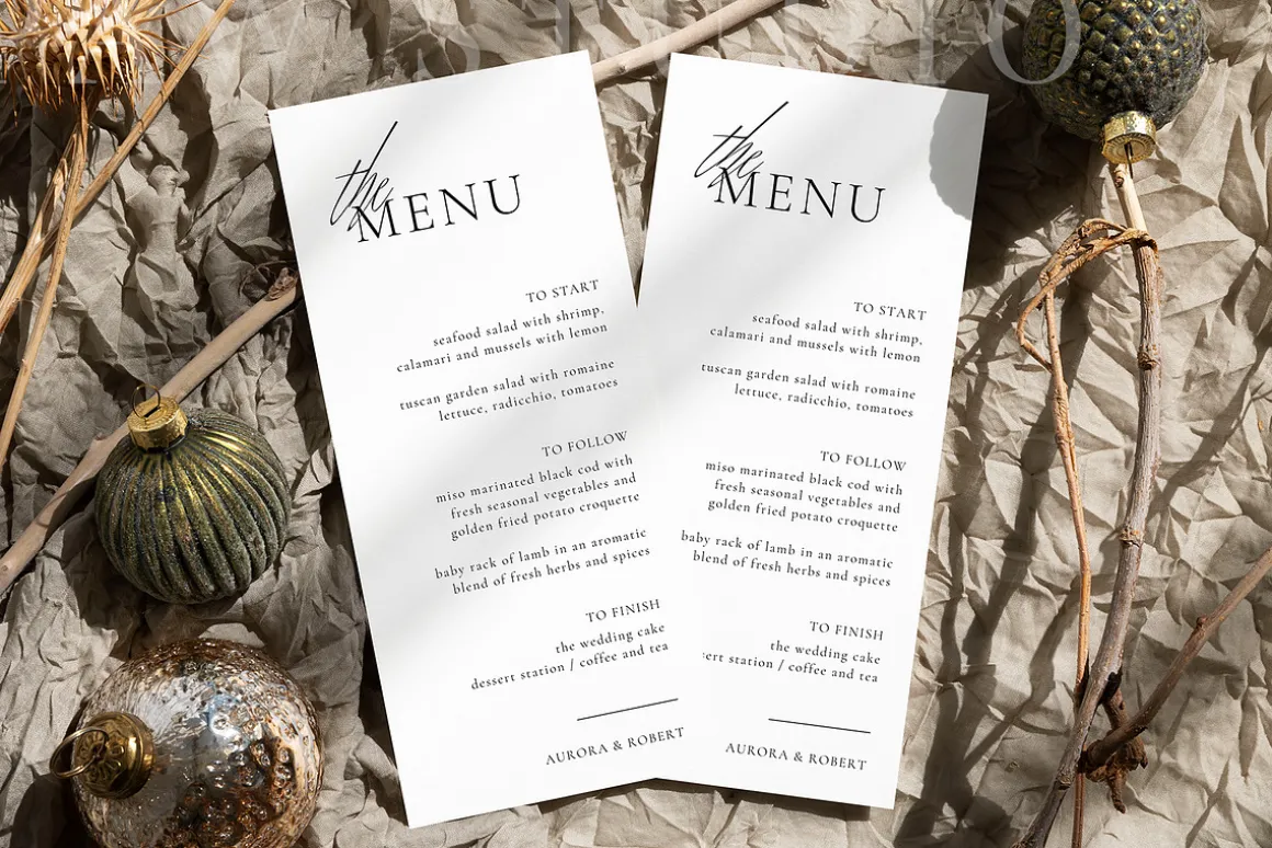 Xmas Card Mockup 4x9 p2 ch4