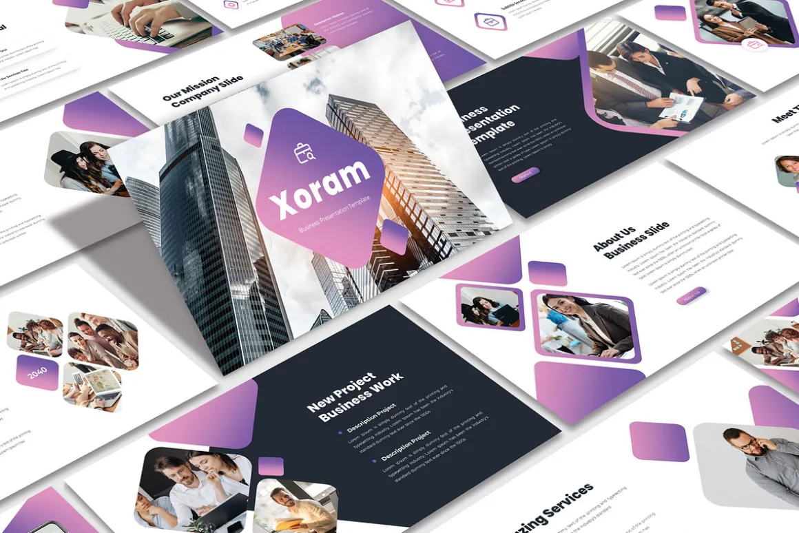 Xoram Presentation Template