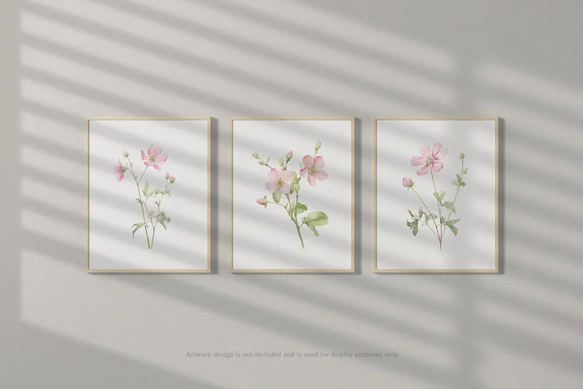 4x5 Portrait Frame Mockup Bundle