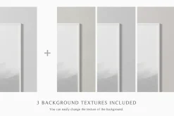 4x5 Portrait Frame Mockup Bundle