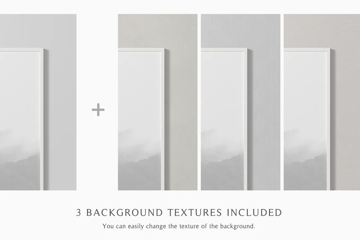 4x5 Portrait Frame Mockup Bundle