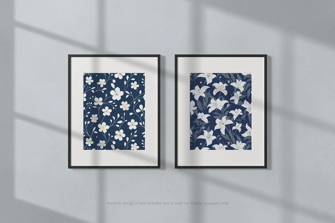 4x5 Portrait Frame Mockup Bundle