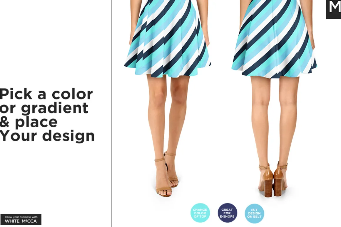10x Women Skirts Mock-ups Set