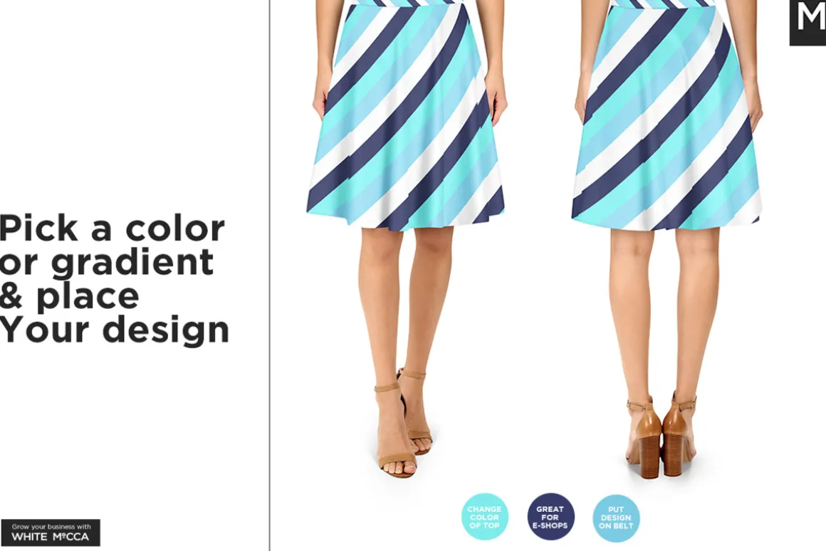 10x Women Skirts Mock-ups Set