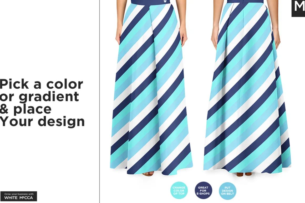 10x Women Skirts Mock-ups Set
