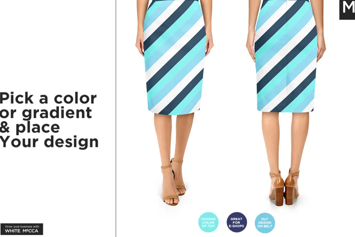 10x Women Skirts Mock-ups Set
