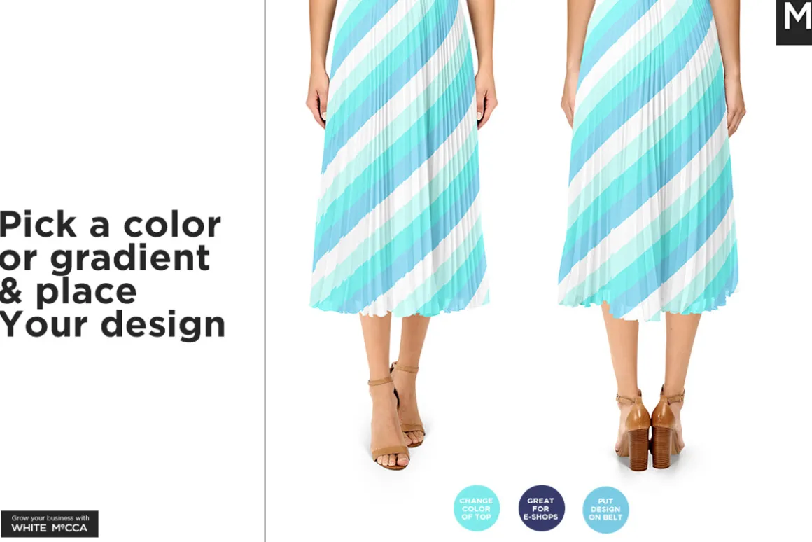 10x Women Skirts Mock-ups Set