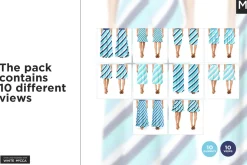 10x Women Skirts Mock-ups Set