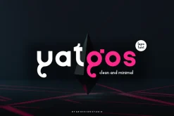 Yatgos - Clean & Minimal Font