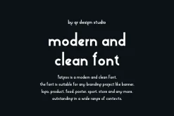 Yatgos - Clean & Minimal Font