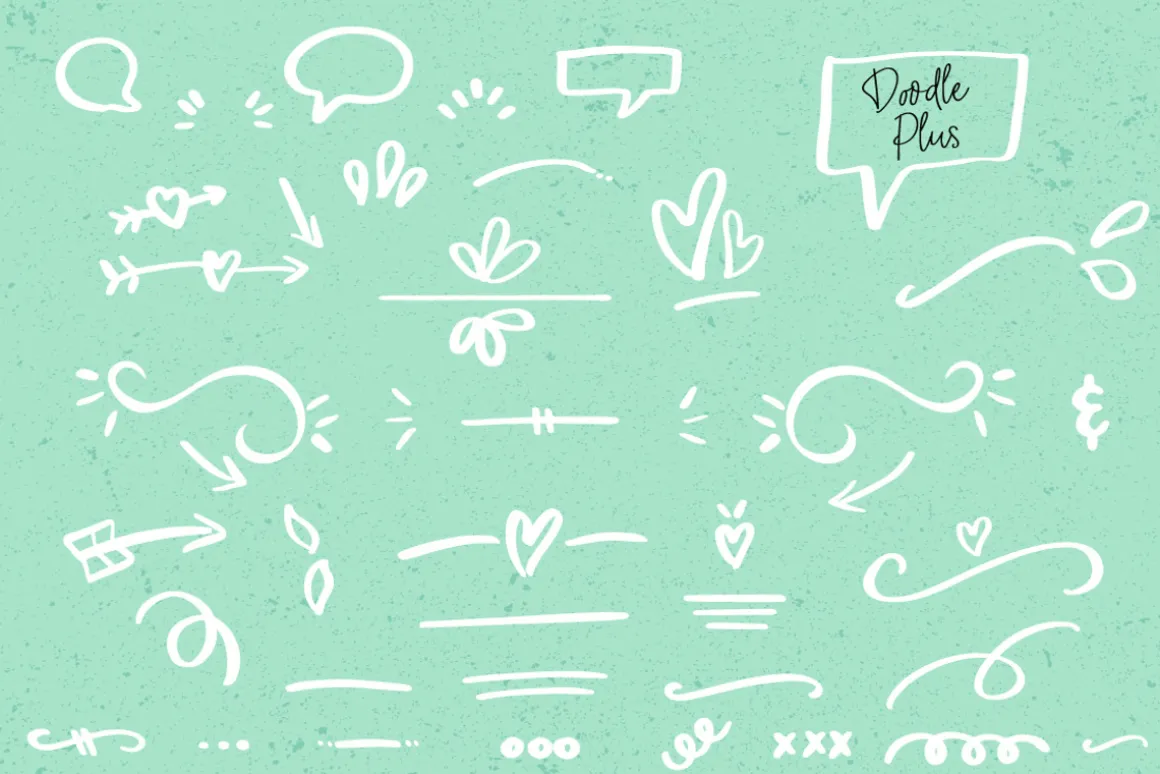 Yesmina | Font & Logos + Doodle
