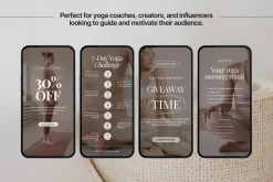 100 Yoga Instagram Reels Templates