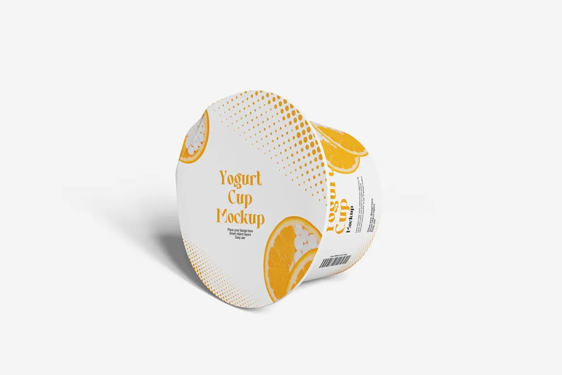 Yogurt Cup Mockup
