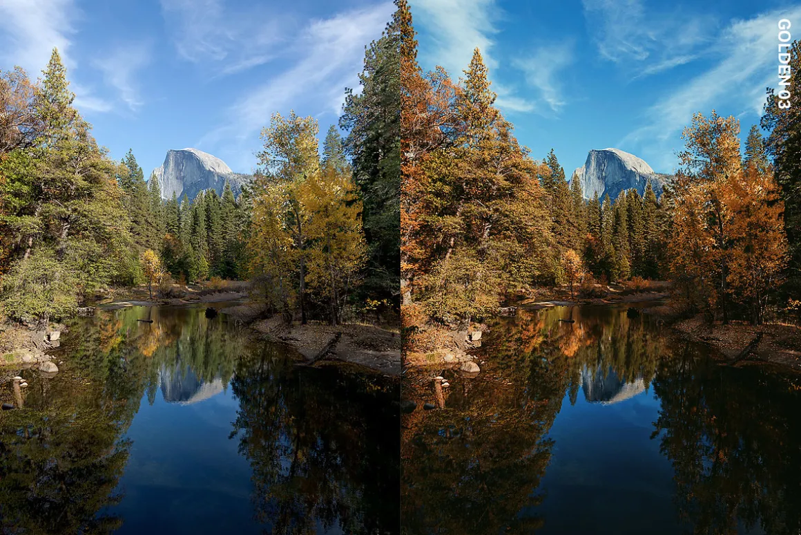 25 Yosemite Lightroom Presets LUTs