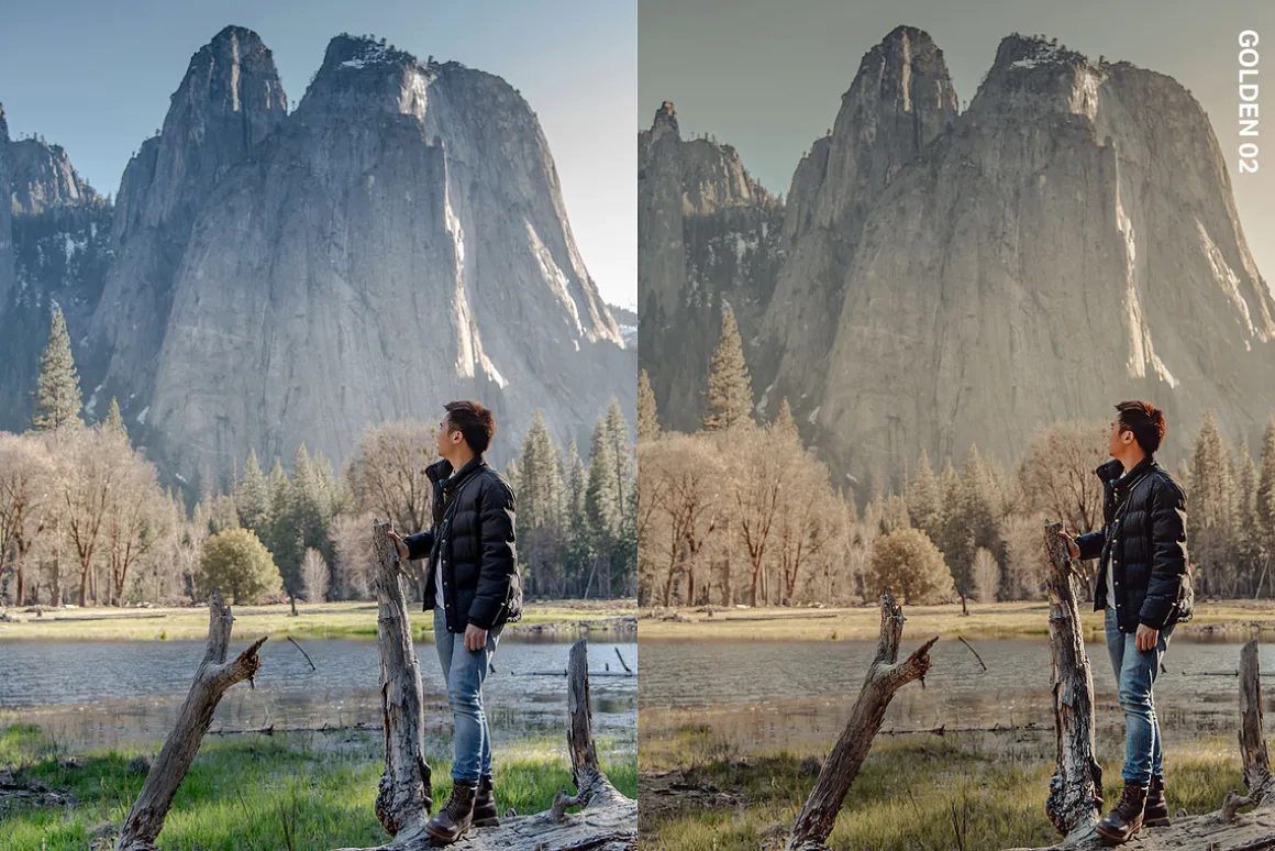 25 Yosemite Lightroom Presets LUTs