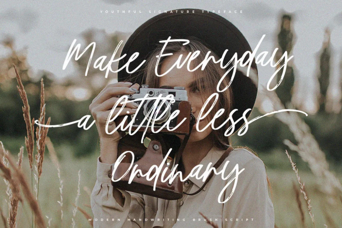 Youthful | Signature Script Font