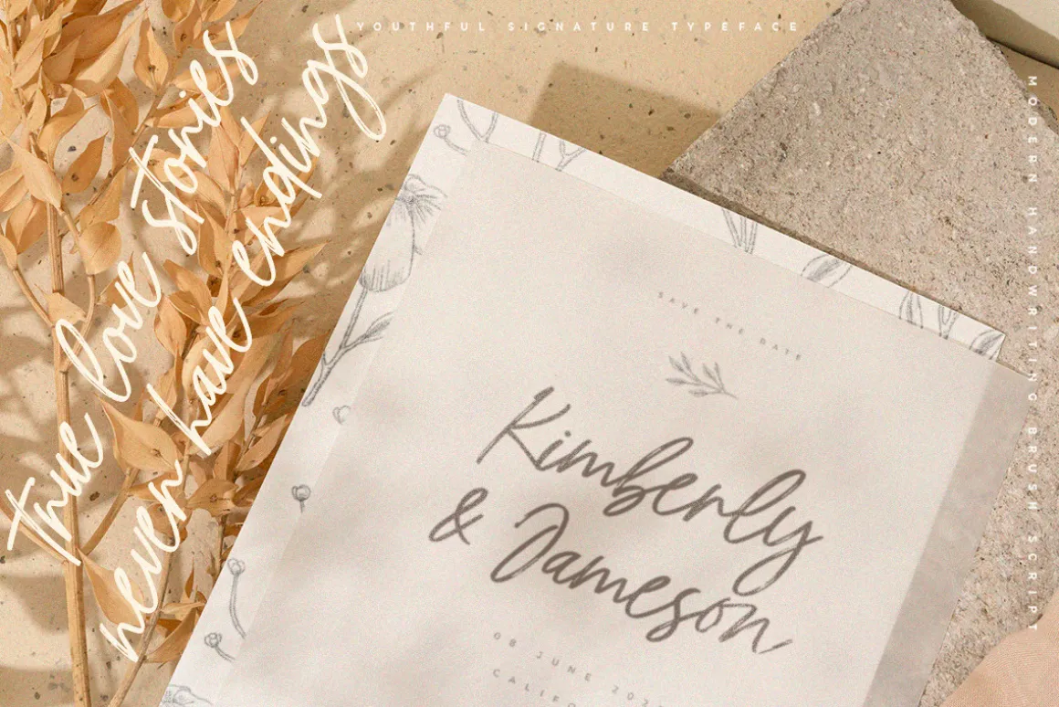 Youthful | Signature Script Font