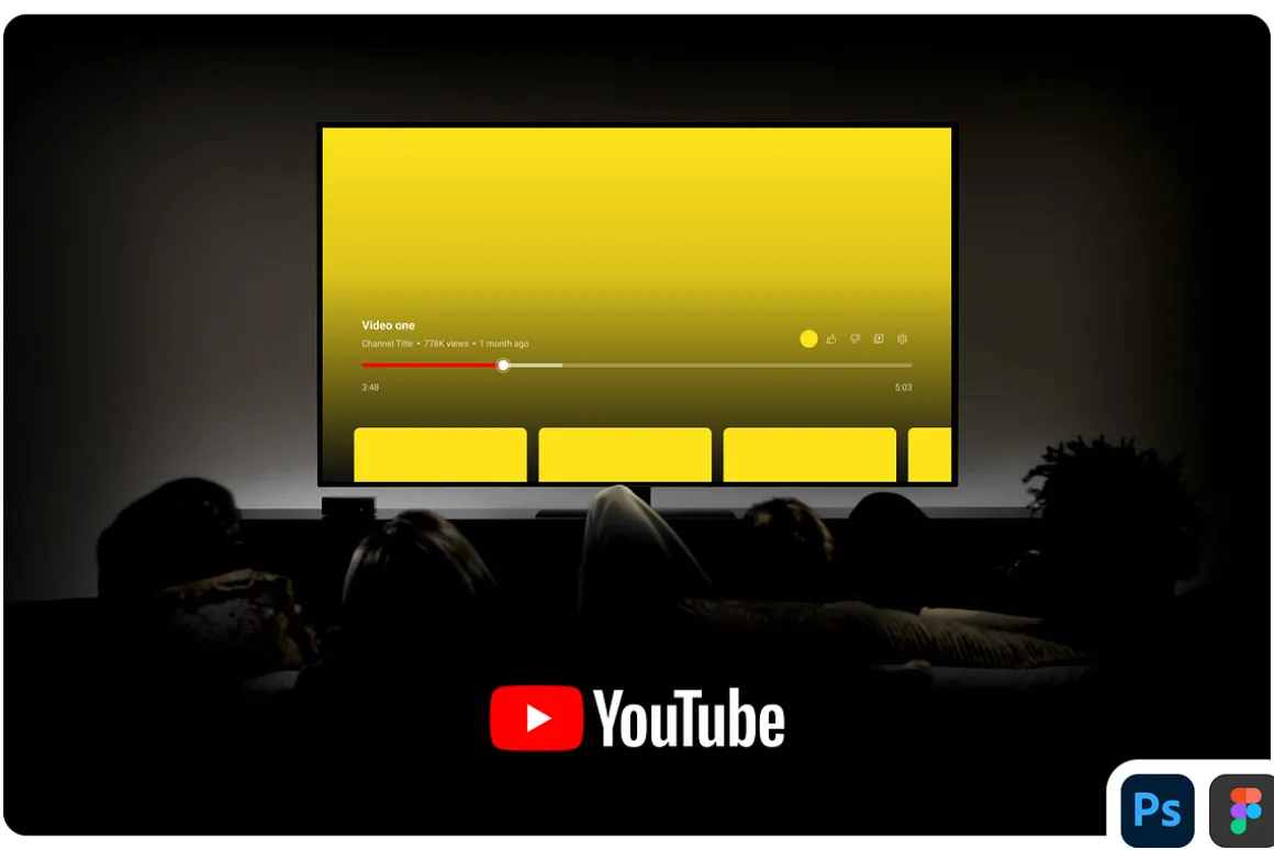 YouTube Branding Kit | PSD | Figma