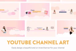 Youtube Branding Templates Pack