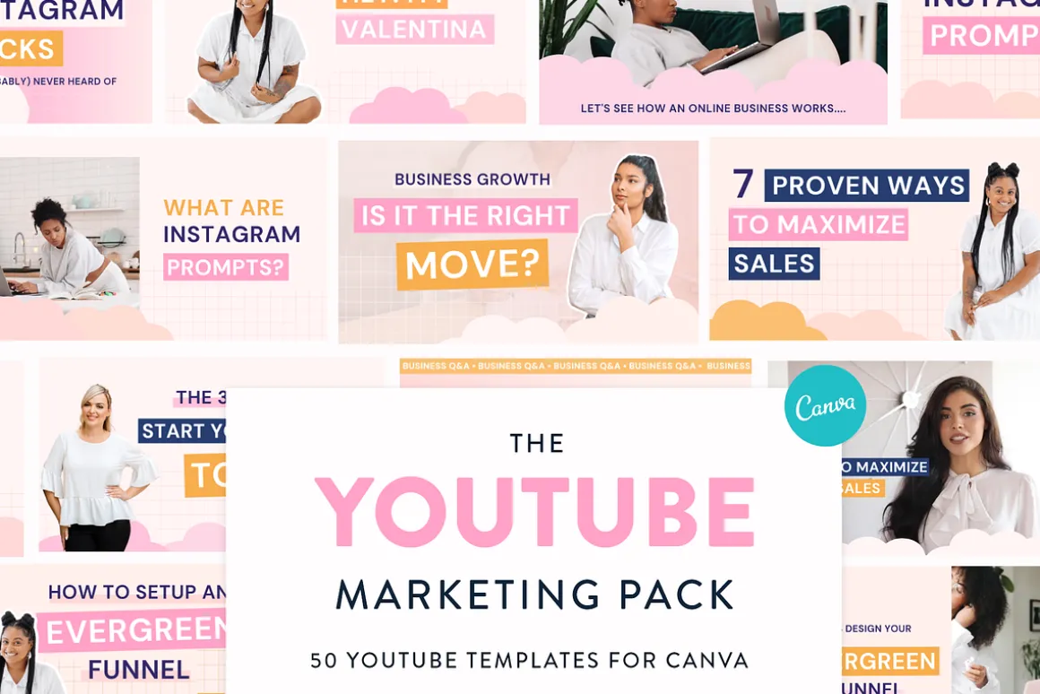 Youtube Branding Templates Pack