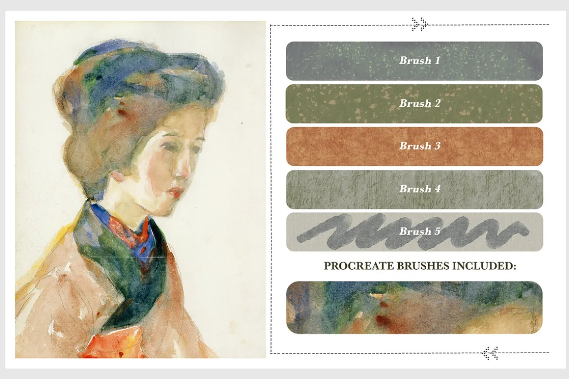 Yumeji Takehisa Procreate Kit
