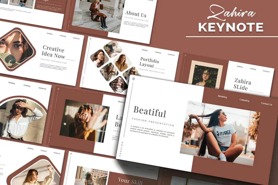 ZAHIRA - Keynote Template
