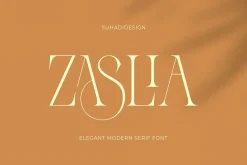 Zaslia - Elegant Ligature Serif